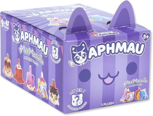 Kолекційна м'яка іграшка Aphmau MeeMeows S7 Карнавальні Ласощі Aphmau and Friends 6027