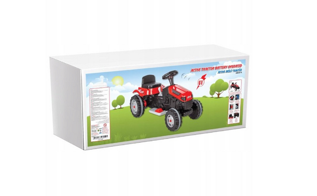 Дитячий трактор на акумуляторі 6V Farmer PowerTrac Woopie 28385 від 3 років