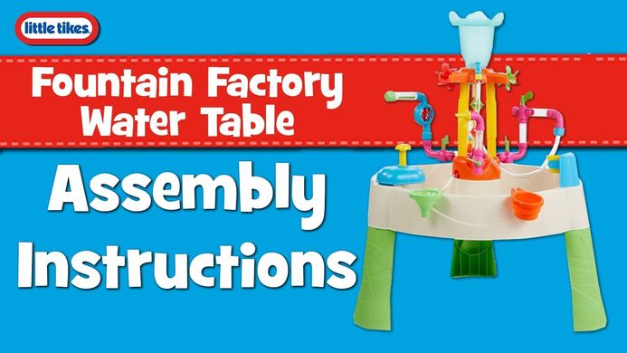 Ігровий водний стіл Фабрика фонтанів Little Tikes 642296 Fountain Factory Water Table