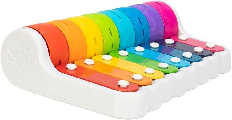 Детский ксилофон с колокольчиками Fat Brain Toys Rock N' Roller Piano F281ML