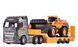 Вантажівка Volvo FH16 з причепом та фронтальним навантажувачем Majorette 8503726002