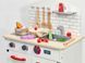 Дитяча дерев'яна кухня з аксесуарами Chef's Kitchen Set Classic World CW4201
