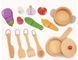 Дитяча дерев'яна кухня з аксесуарами Chef's Kitchen Set Classic World CW4201