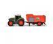 Іграшковий трактор з причепом Fendt (26 см) Dickie Toys 3734001 світло та звук