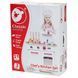 Дитяча дерев'яна кухня з аксесуарами Chef's Kitchen Set Classic World CW4201
