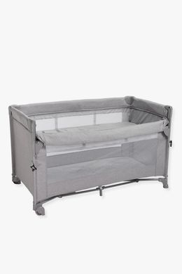 Ліжко-манеж з пеленатором 2 в 1 Tino Velano 46159 light grey