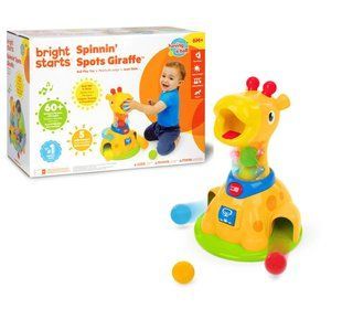 Музыкальная игрушка Spinnin&rsquo; Spots Giraffe Bright Starts 17410