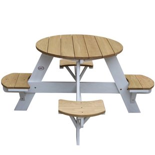 Дитячій дерев'яний стіл для пікніка Ufo UFO Picnic Table Axi A031.002.01 на 4 місця