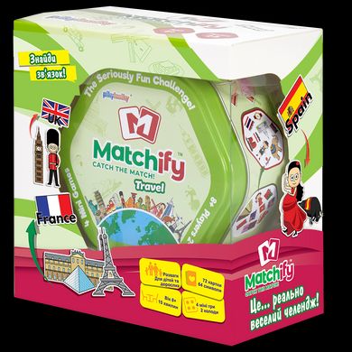 Уцінка Настільна гра Matchify Travel P.M.I. MATCH9000B