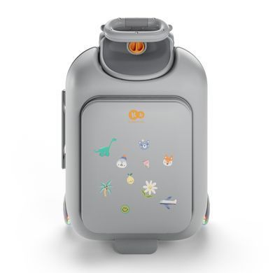 Детский чемодан-каталка 2 в 1 Kinderkraft Cabby Grey KACABB00GRY0000