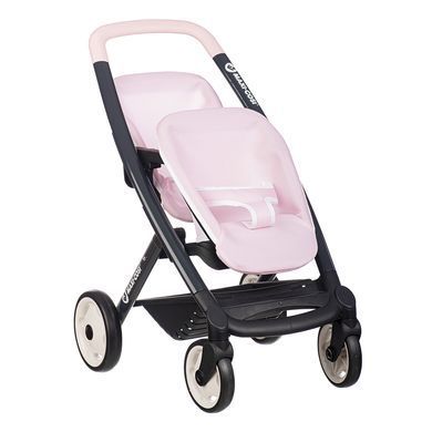 Коляска для ляльок близнюків Maxi-Cosi&nbsp;Smoby 7600253221 рожева перлина