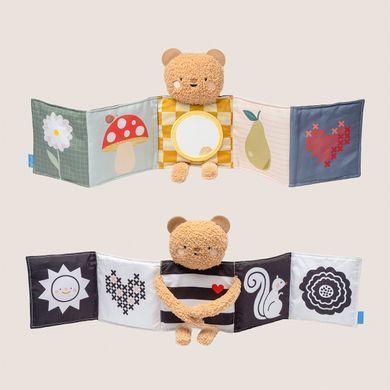 Розвиваюча книжка-розкладушка 2 в 1 Обійми ведмедика Snuggle Bear Book Taf Toys 13795