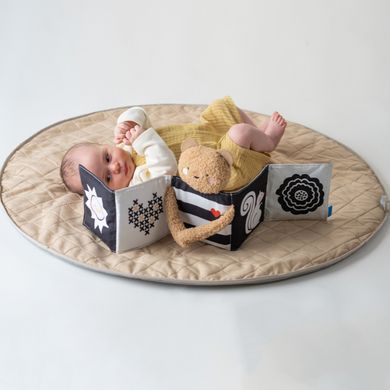 Розвиваюча книжка-розкладушка 2 в 1 Обійми ведмедика Snuggle Bear Book Taf Toys 13795