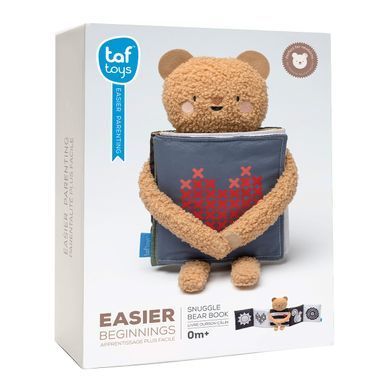 Розвиваюча книжка-розкладушка 2 в 1 Обійми ведмедика Snuggle Bear Book Taf Toys 13795