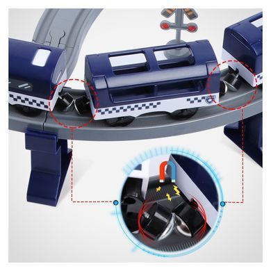 Электрическая железная дорога Полицейская станция Police Electric Train Train Woopie 30685