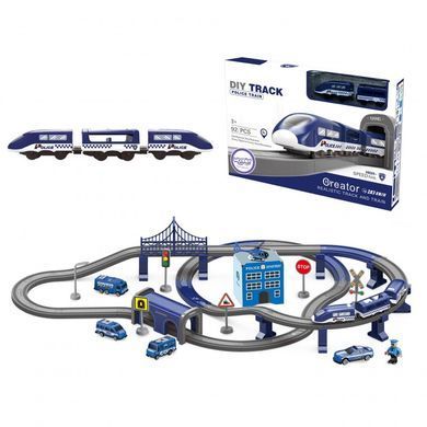 Электрическая железная дорога Полицейская станция Police Electric Train Train Woopie 30685