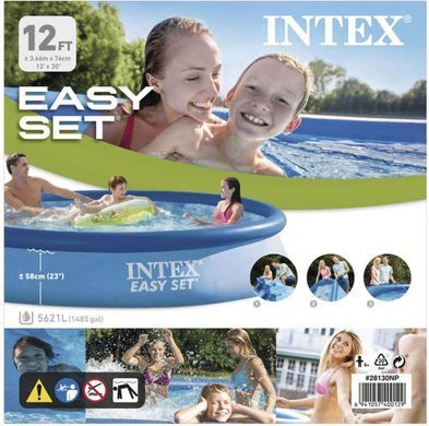 Надувний басейн Easy Set Intex 28130, 366 х 76 см