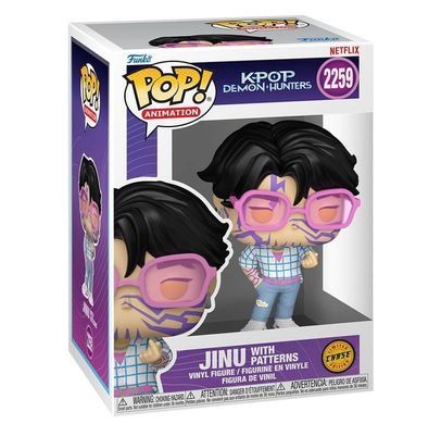 Вінілова фігурка Джіну (W/CH) (#2259) KPop Demon Hunters Jinu Funko Pop! 94691 в асортименті