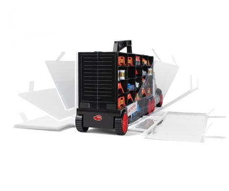 Автомобильный транспортер (62 см) 8 машин и вертолет Truck Carry Case Dickie Toys 3749023
