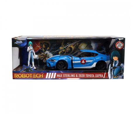 Металева машина Роботех Robotech Max Sterling & 2020 Toyota Supra 1:24 Jada Toys 253255051