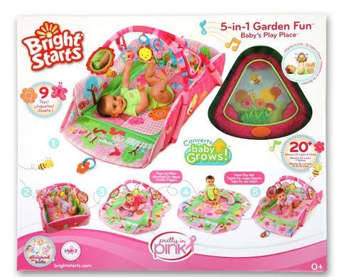 Уценка Игровой центр для малыша Веселый сад Bright Starts 5в1 Garden Fun Place Deluxe Edition Kids II 9298