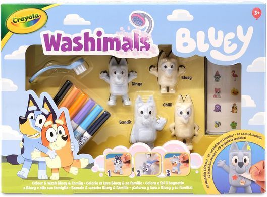 Набір для творчості Washimals Bluey Crayola 74-0253