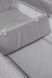 Ліжко-манеж з пеленатором 2 в 1 Tino Velano 46159 light grey