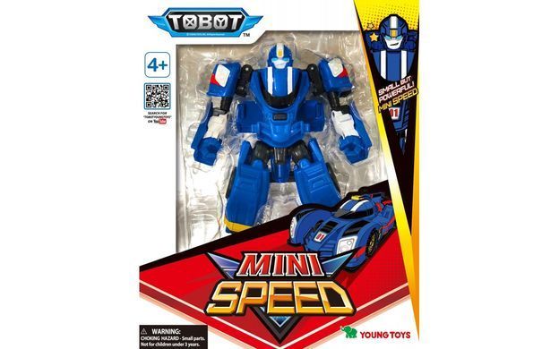 Робот-трансформер Tobot Galaxy Detectives мини Спиди Young Toys 301096