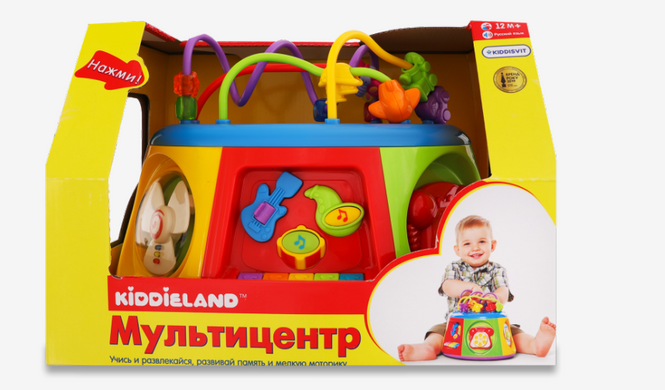 Уценка Игровой центр Мультицентр Kiddieland 051193 русский язык