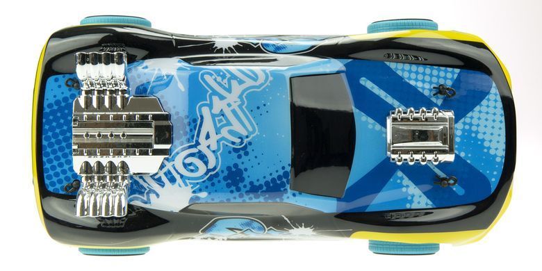 Уценка LED Машинка на радиоуправлении Exost Xmoke & Lightning Dash RC Car (2,4 GHz, 1/14) Silverlit 20628