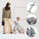 Детский чемодан-каталка 2 в 1 Kinderkraft Cabby Grey KACABB00GRY0000