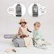 Детский чемодан-каталка 2 в 1 Kinderkraft Cabby Grey KACABB00GRY0000