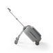 Детский чемодан-каталка 2 в 1 Kinderkraft Cabby Grey KACABB00GRY0000