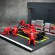 Игровой набор из серии Formula Pit Pass с болидом Ferrari SF-24 Bburago 18-36862 (#16) масштаб 1/43