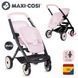 Коляска для ляльок близнюків Maxi-Cosi&nbsp;Smoby 7600253221 рожева перлина