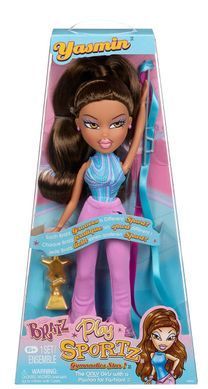 Лялька Гімнастка Ясмін Bratz Play Sportz Yasmin Gymnastics Doll MGA 569534