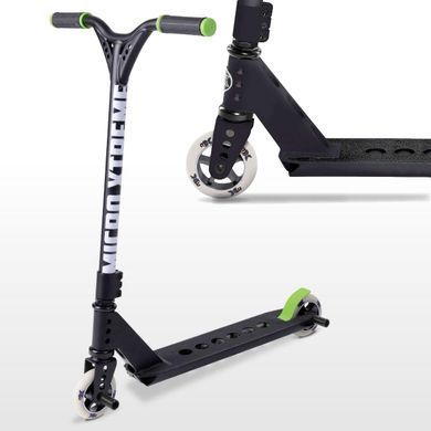 Уцінка Трюковий самокат (до 100 кг) Micro Trixx & Ramp Black SA0104 чорний