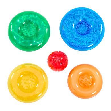 Сенсорний конструктор Jelly Blox серії Lil' Jellies Пірамідка-кольоринка 937837
