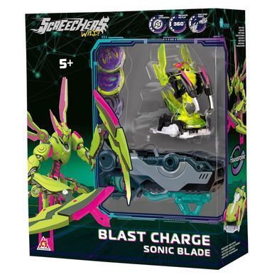 Игровой набор с пусковым бластером S5 L1 Blast Charge Соник Блэйд Screechers Wild! KS686115