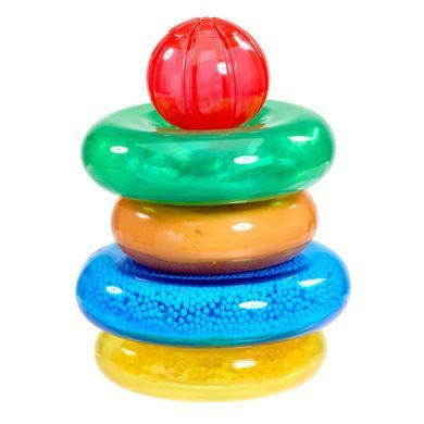 Сенсорний конструктор Jelly Blox серії Lil' Jellies Пірамідка-кольоринка 937837