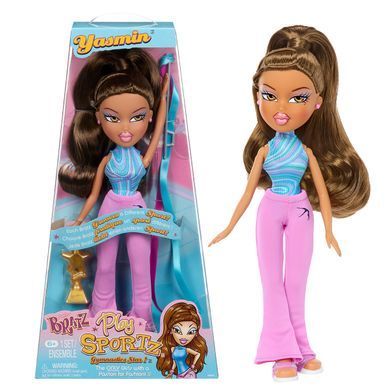 Лялька Гімнастка Ясмін Bratz Play Sportz Yasmin Gymnastics Doll MGA 569534