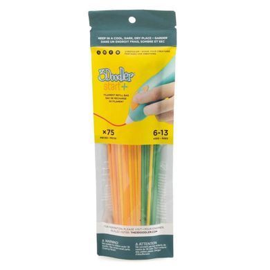 Микс набор стержней для 3D-ручки 3Doodler Start Plus 3DS-ECO-MIX2-75