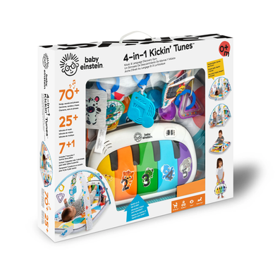 Развивающий музыкальный коврик Kickin' Tunes 4 в 1 Baby Einstein 11749