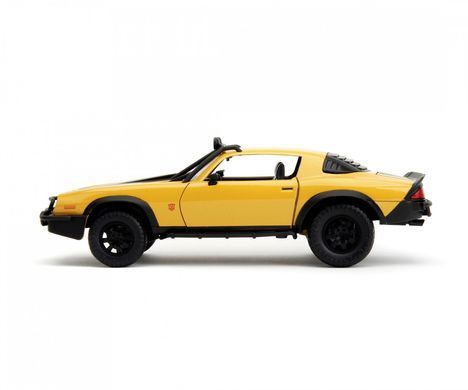 Металлическая машинка Трансформеры Бамблби (1:24) 1977 Chevrolet Camaro Bumblebee Jada Toys 253115010