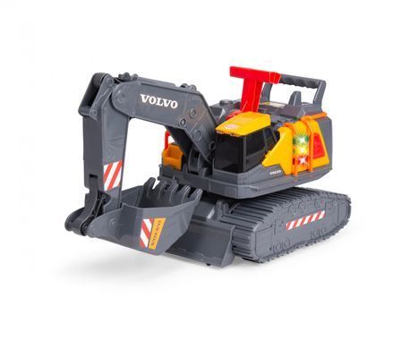 Екскаватор Volvo (30 см) Будівельна сила Dickie Toys 3725012 світло, звук