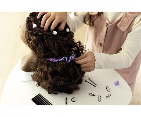 Голова манекен для створення зачісок Брюнетка My Beauty Afro Styling Head Smoby 7600320318