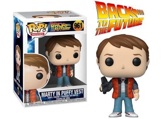 Виниловая фигурка Марти (#961) Назад в будущее Back to the Future Marty in Puffy Vest Funko POP! Movies 48705