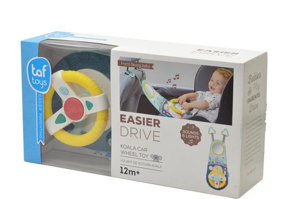 Розвиваючий центр для автомобіля За кермом серія Мрійливі коали Taf Toys Koala Car Wheel Toy 12515