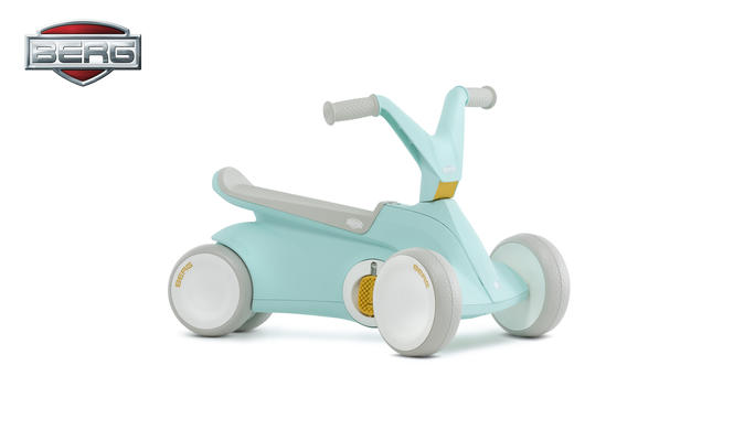 Детский четырехколесный беговел 2в1 Berg GO&sup2; Mint Pedal Gokart 24.50.02.00 мятный