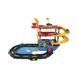 Игровой набор Гараж 1:43 Bburago Street Fire Parking Playset 18-30025 (3 уровня, 2 машинки)
